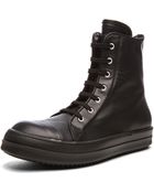 Rick Owens Ramones Sneaker - Lyst