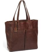 Frye Artisan Two Pocket Tote - Lyst