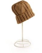MICHAEL Michael Kors Cable Knit Skull Cap - Lyst