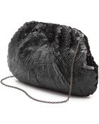 Santi Sequined Clutch - Lyst