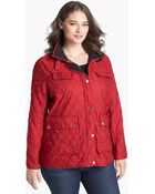 London Fog Fleece Lined Quilted Jacket - Lyst