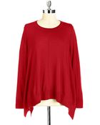 DKNY Sharkbite Wool Sweater - Lyst