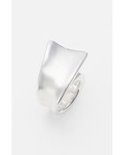 Simon Sebbag Black Silver Wrap Ring - Lyst