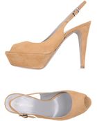 Sergio Rossi Platform Sandals - Lyst