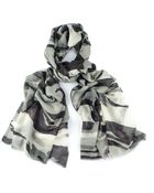 Black.co.uk Camouflage Print Cashmere Scarf - Lyst