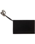 Viktor & Rolf Velvet Jeweled Cuff Bag - Lyst