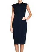 Ermanno Scervino Dress Sleeveless Cady Lace - Lyst