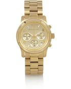 Michael Kors Gold-Plated Watch - Lyst