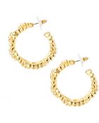 Kenneth Jay Lane Hoop Earrings - Lyst