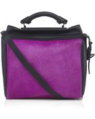3.1 Phillip Lim Small Ryder Satchel with Calf Hair - Lyst