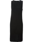 Ann Demeulemeester Sleeveless Shift Dress - Lyst