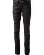 Isabel Marant Orson Embroidered Skinny Jean - Lyst