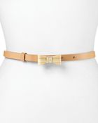 Tory Burch Belt Resin Bow Skinny - Lyst