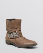 Steven By Steve Madden Flat Booties Traker - Lyst