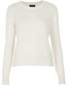 Topshop Knitted Angora Fluffy Jumper - Lyst