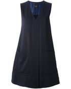 Marc By Marc Jacobs V-Neck Shift Dress - Lyst