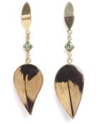 Nregnier Bruna Emerald Earrings - Lyst