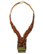 Ifat Nesher Orange Necklace Nr. 323 - Lyst