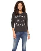 Zoe Karssen Creme De La Creme Sweatshirt - Lyst
