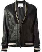 3.1 Phillip Lim Leather Jacket - Lyst
