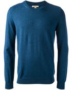 Burberry Brit Classic Crew Neck Sweater - Lyst