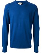 Burberry Brit Classic Crew Neck Sweater - Lyst