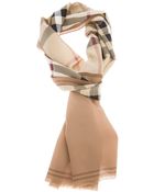 Burberry Brit Haymarket Check Scarf - Lyst