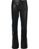 DSquared2 Wide Leg Leather Trouser - Lyst