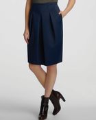 Halston Heritage Front Pleated Full Skirt - Lyst