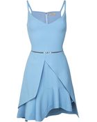 Preen By Thornton Bregazzi Crepe Viscose Colton Dress - Lyst
