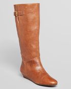 Steven By Steve Madden Tall Wedge Boots Intyce - Lyst