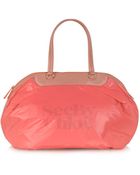 Chloé Nylon And Leather Tote - Lyst