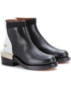 Givenchy Twotone Leather Ankle Boots - Lyst