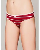 Free People Printed Stripe Bikini - Lyst