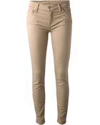 7 For All Mankind Skinny Jeans - Lyst
