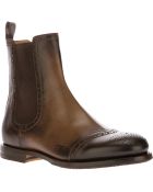 Gucci Brogue Chelsea Boot - Lyst
