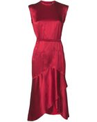 Lanvin Raw Edge Dress - Lyst