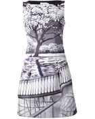 Mary Katrantzou Tree Print Dress - Lyst