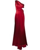 Prabal Gurung One Shoulder Gown - Lyst