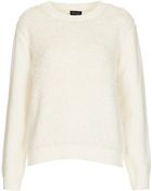 Topshop Knitted Loopy Stitch Jumper - Lyst