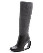 United Nude Mobius Kate Cutout Wedge Boots - Lyst