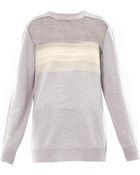 Dion Lee Mesh and Wool Sweater - Lyst