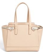 Ferragamo Verve Medium Leather Satchel - Lyst