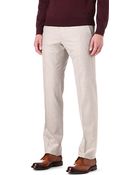 Armani Flannel Regular Fit Mid Rise Trousers - Lyst