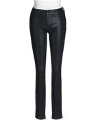 Elie Tahari Azella Waxed Skinny Jeans - Lyst