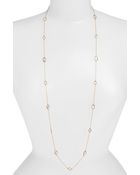 Kate Spade Opening Night Station Necklace - Lyst