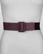 Lanvin Suede Elastic Belt - Lyst