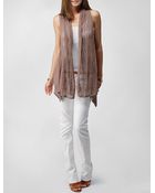Ella Moss Byrdie Vest - Lyst