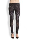 McQ by Alexander McQueen Zipperprint Leggings - Lyst