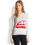 Burberry Brit Wool-cashmere Bus Sweater - Lyst